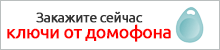 Закажите ключи от домофона